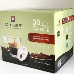 Caffe' Lollo box da 30 capsule compatibili Dolce Gusto Miscela argento