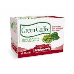Green coffee in astuccio da 18 filtri Sandemetrio s