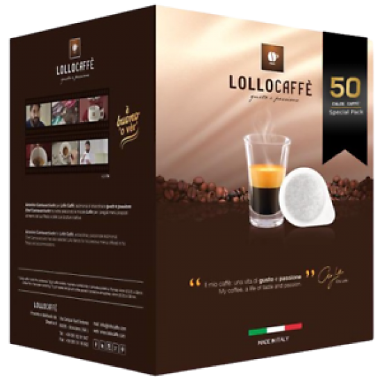 50 cialde caffe’ decaffeinato Lollo s