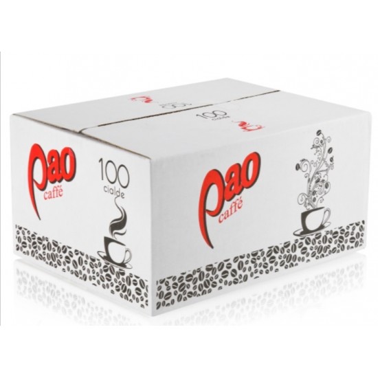 Caffe' Pao box da 150  con kit cialde miscela intensos